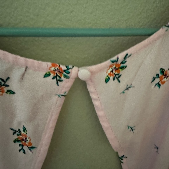 Nordstrom brand AFRM CROP like top spring size Medium pink - Picture 7 of 7